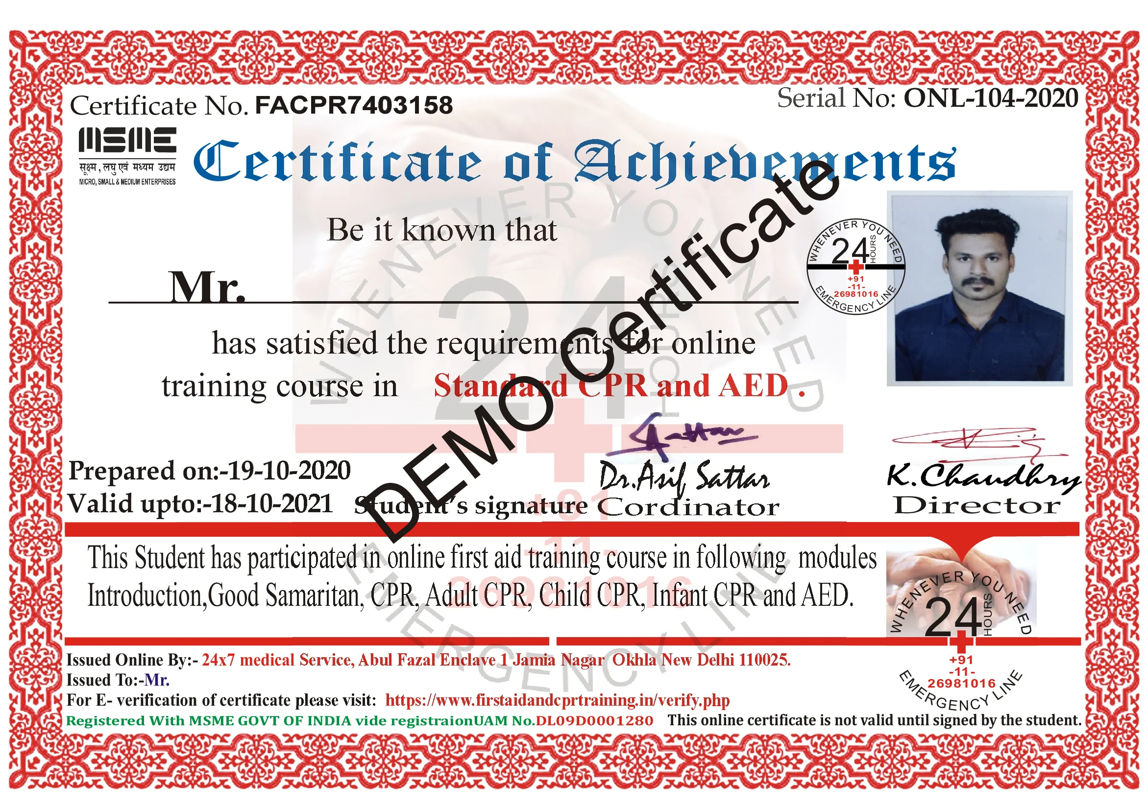 Cpr cheap certification online